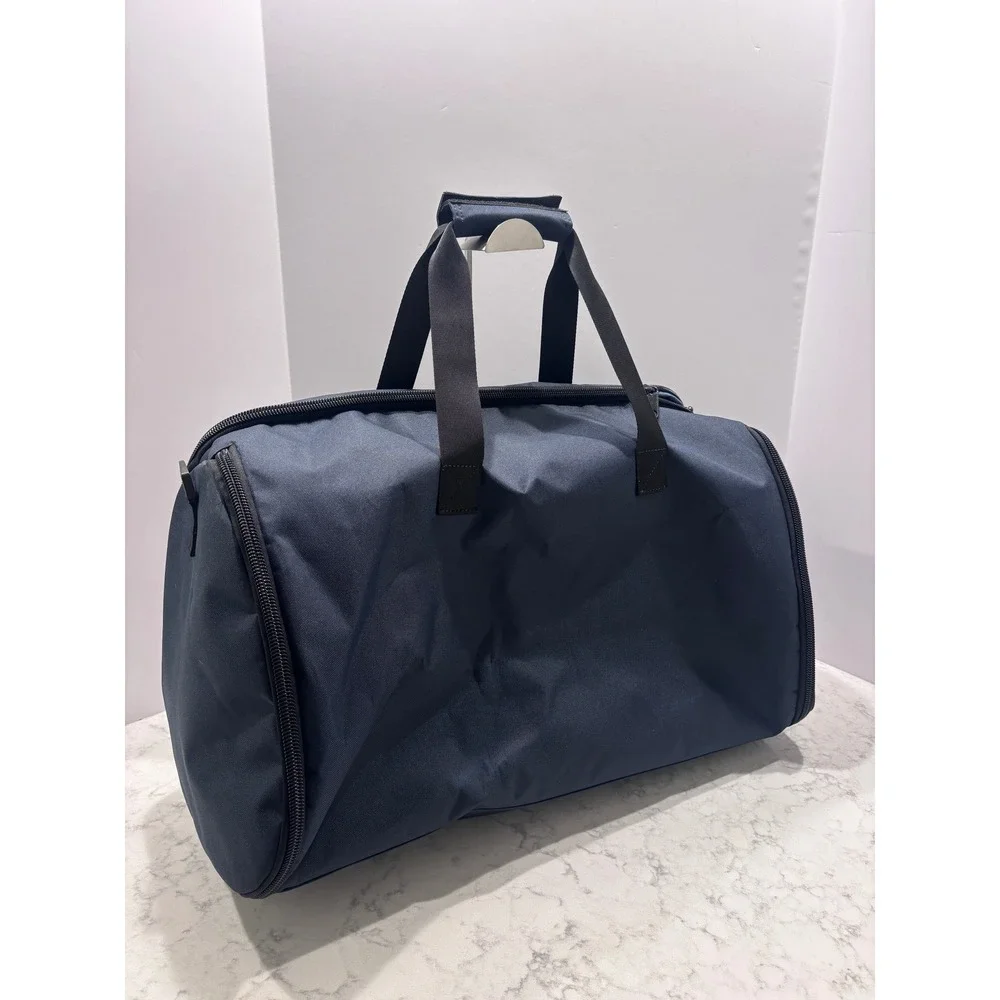 Halfday Travel Garment Duffel Bag Navy Blue 2-in-1 Weekender‎ Suit Bag